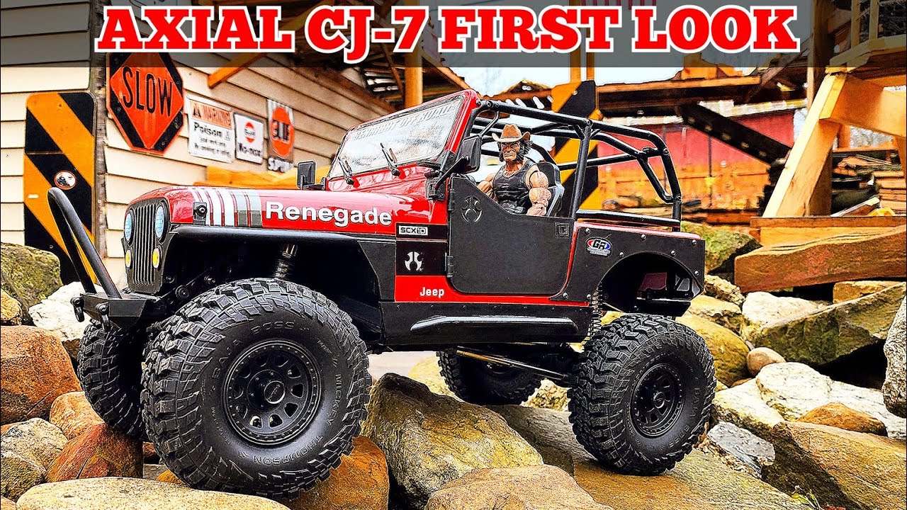 Axial Scx10 lll Cj-7 First Look And Crawl Review