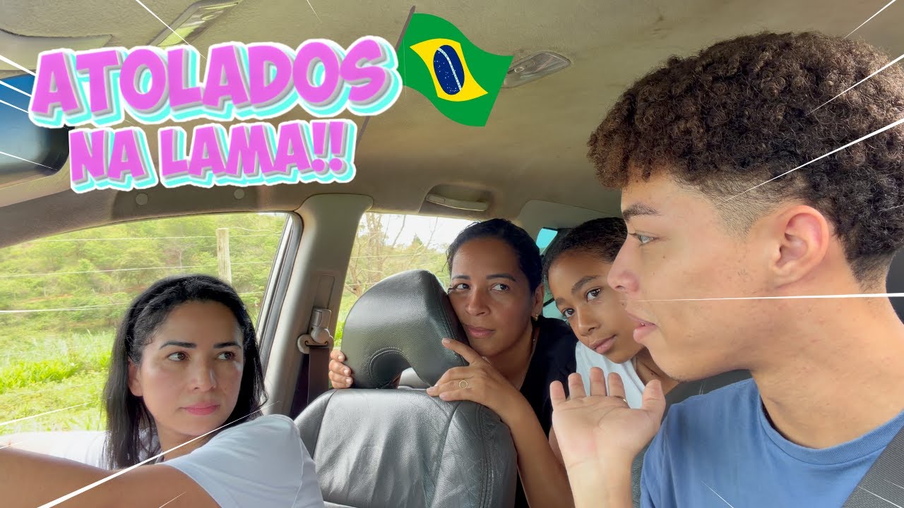 MAIS UM DIA DE AVENTURAS NA ROÇA E MUITA LAMA 