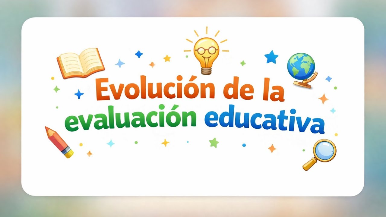 Evolución de la evaluación educativa 