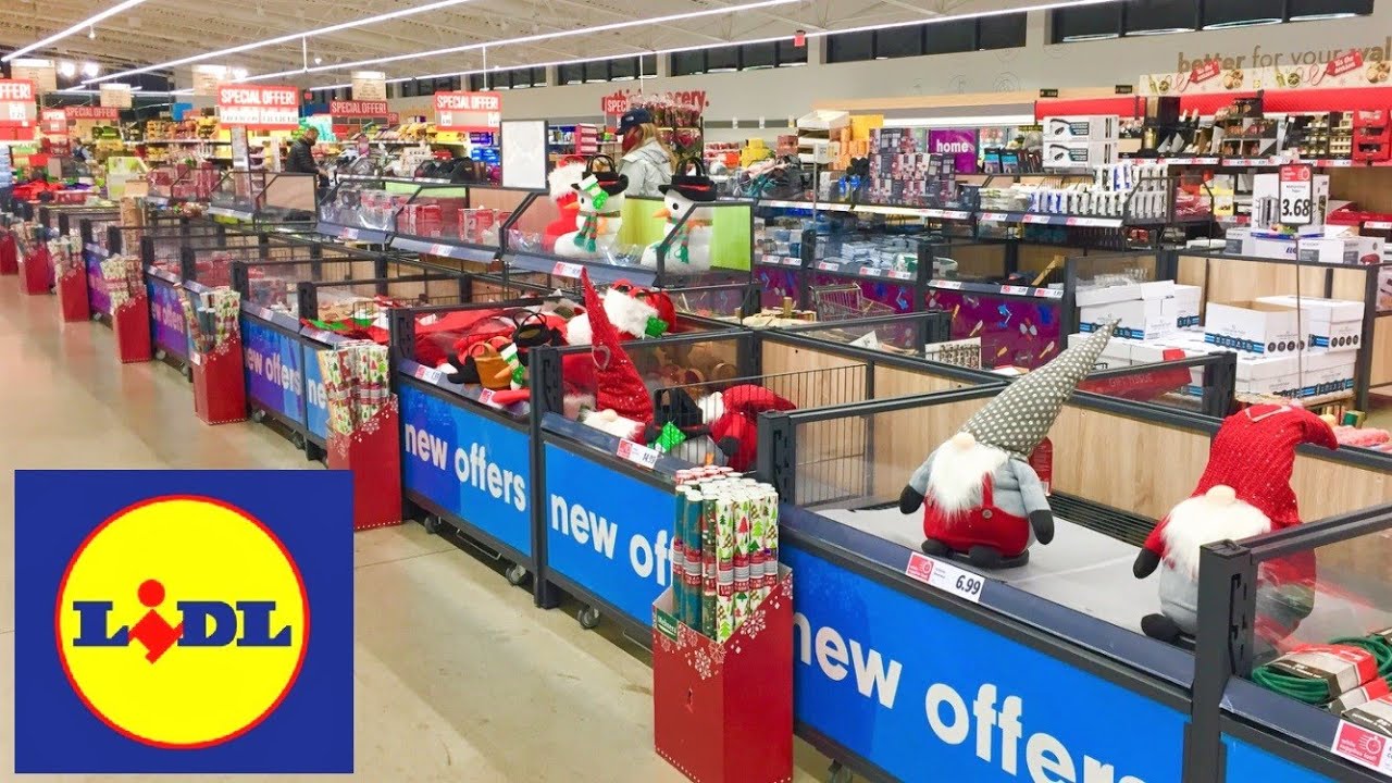 LIDL NEW ITEMS CHRISTMAS DECOR KITCHENWARE HOUSEHOLD HOME SHOP WITH ME SHOPPING STORE WALK THROUGH