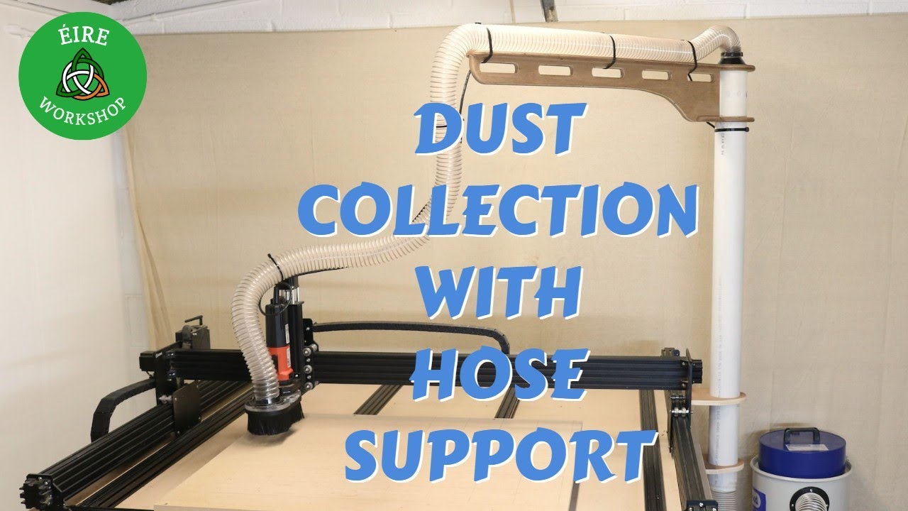 Custom CNC Dust Collection Swing Arm