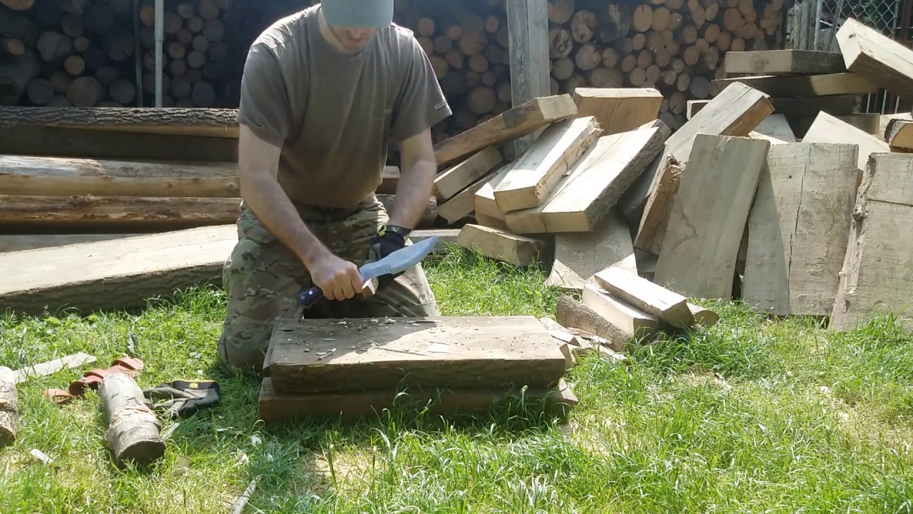 Bark River Trakker part 2B  TEST - backyard