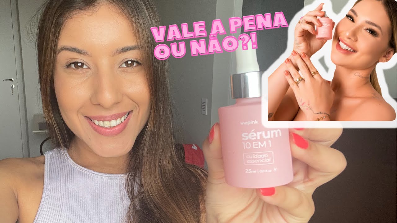RESENHA DO S&Eacute;RUM 10 em 1 WE PINK By Virginia Fonseca! VALE A PENA?