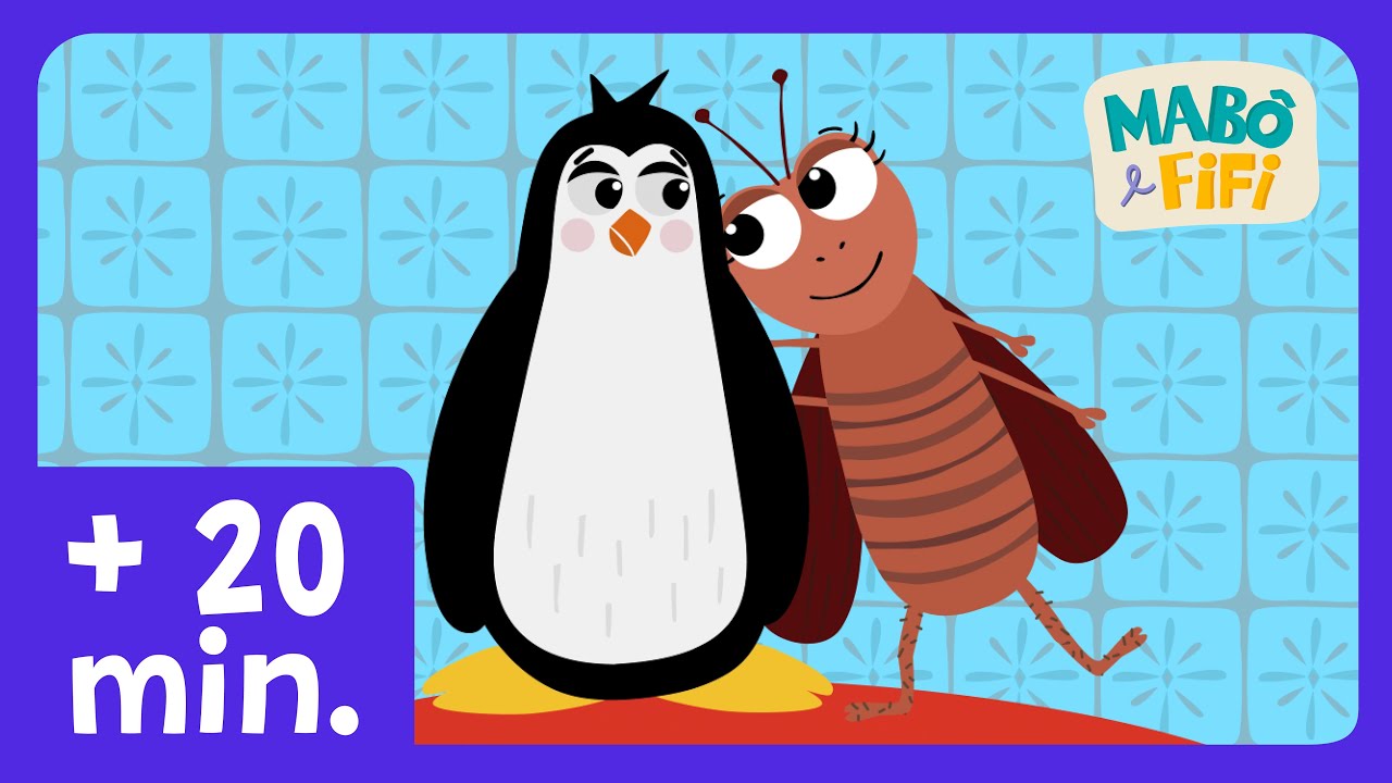 A baratinha e outros amigos de Mabô e Fifi | canções infantis | desenho animado infantil |@maboefifi
