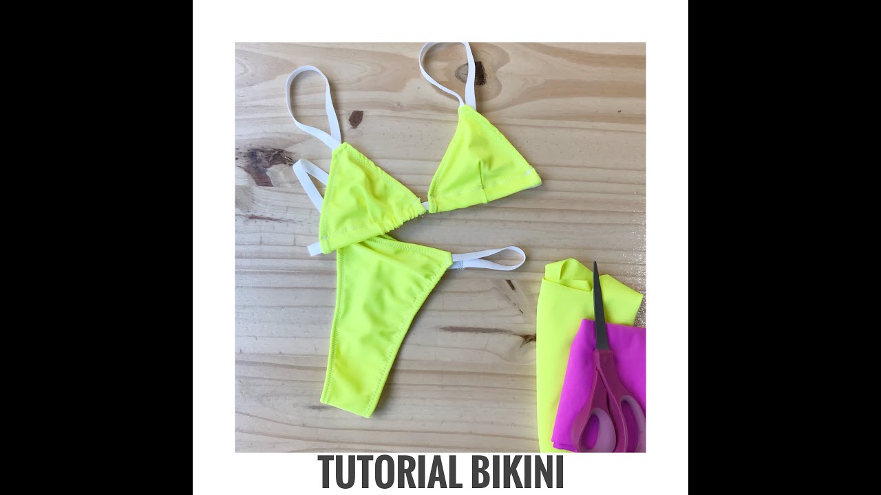 DIY Bikini . Patrón y confección