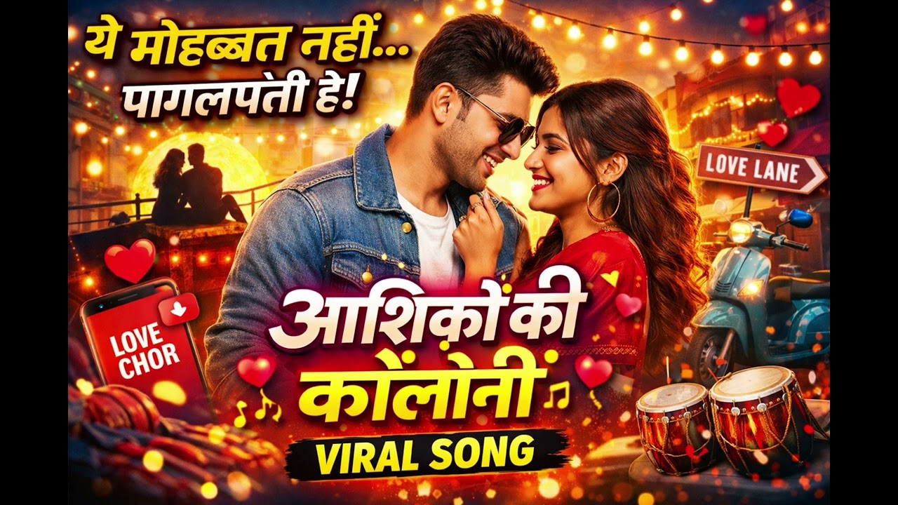 आशिकों की कॉलोनी || New Romantic Viral Song 2026Aashiqon Ki Colony ❤️ || Love Story Viral Song ||
