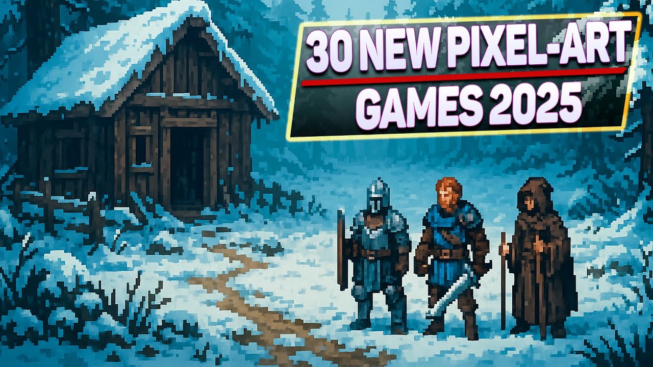 Топ 30 новых Pixel-Art игр 2025