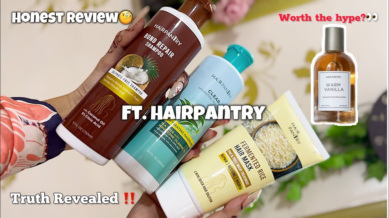 Stop Using Wrong Hair Products ❌ I Wasn’t Ready for These “HairPantry” Results 😳| Honest Review😭💔