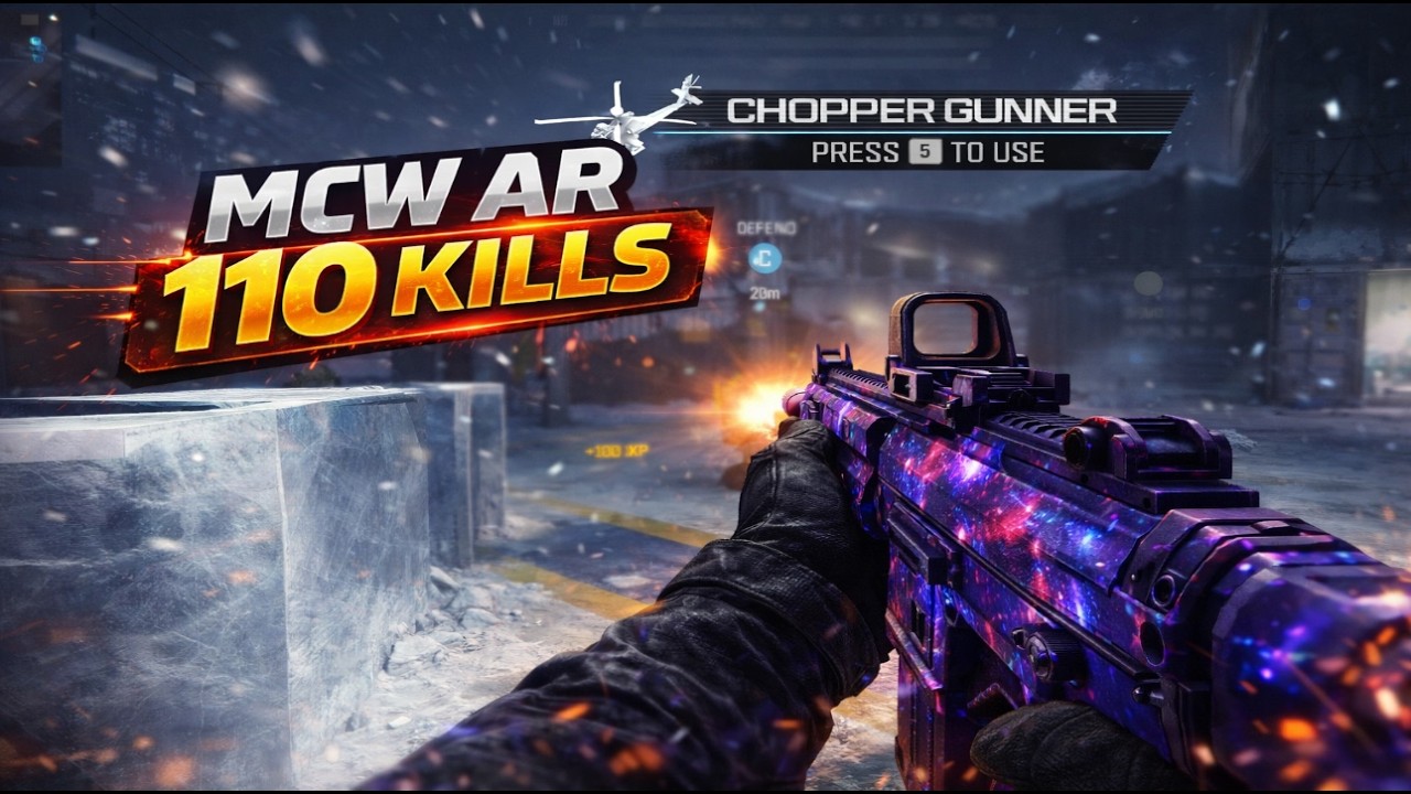 Call of Duty Modern Warfare 3 MCW shipment 110 kills