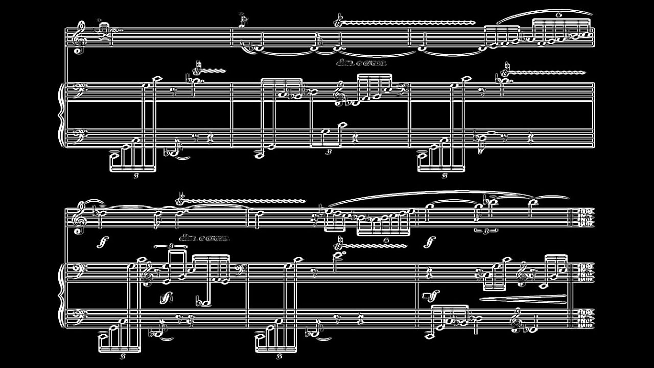 PRAYER WITHOUT WORDS for Saxophone and Harp (w. Score)