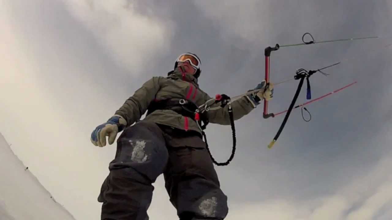 Flatruet snowkiting