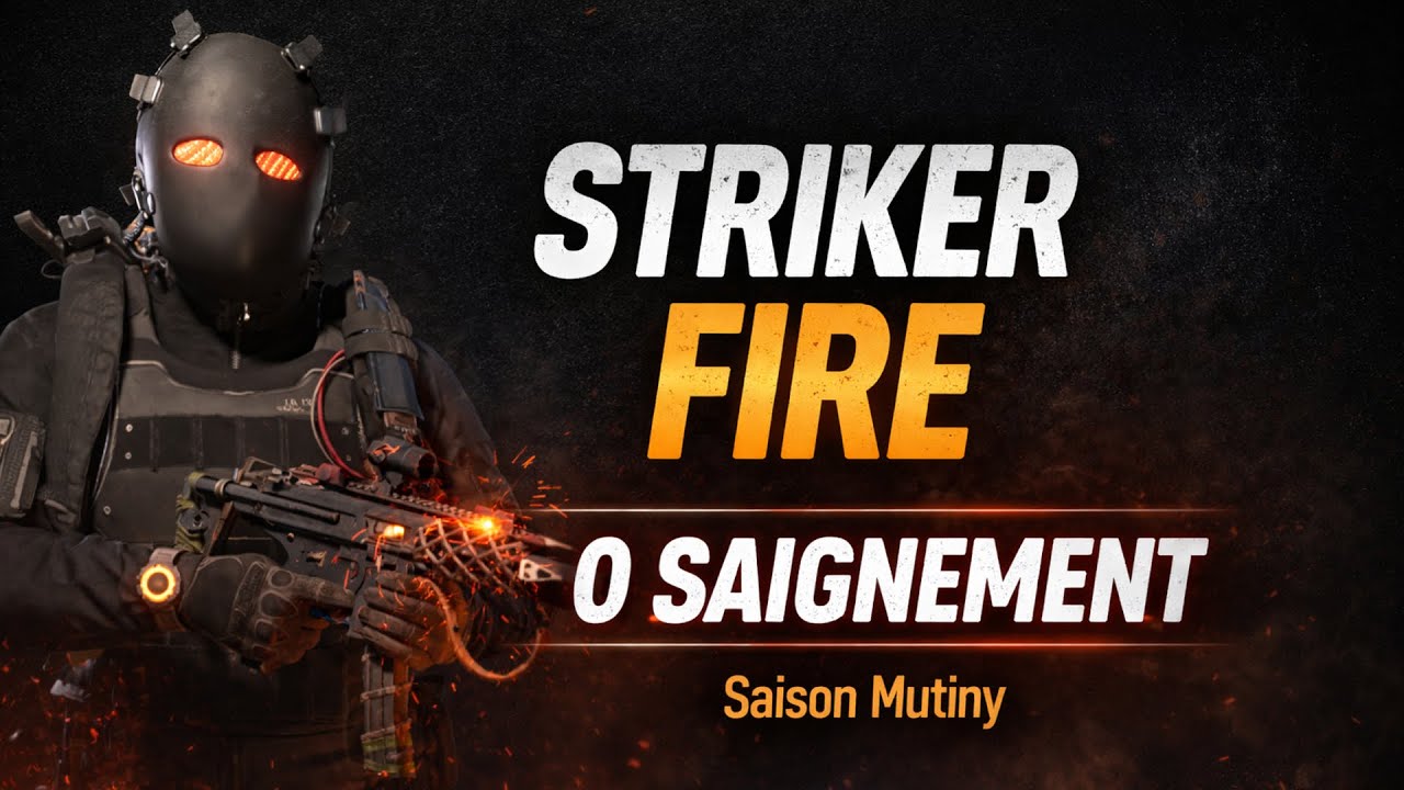 STRIKER FIRE 🔥 Le build BACKFIRE ULTIME (0 saignement, DPS MONSTRUEUX) | The Divison 2