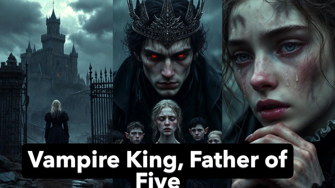 Her Husband Banished Her for Her Infertility—Until the Vampire King, Father of Five, Crowned Her His
