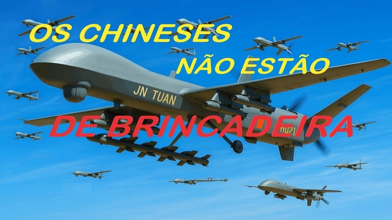 OS CHINESES NÃO ESTÃO DE BRINCADEIRA