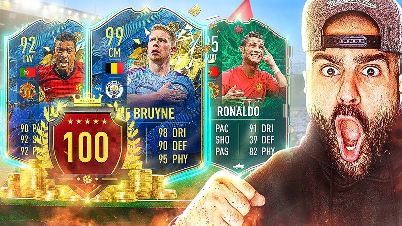 TOP 100 IN FUT CHAMPIONS WITH INSANE PAST & PRESENT EPL SQUAD? FIFA 20 Ultimate Team
