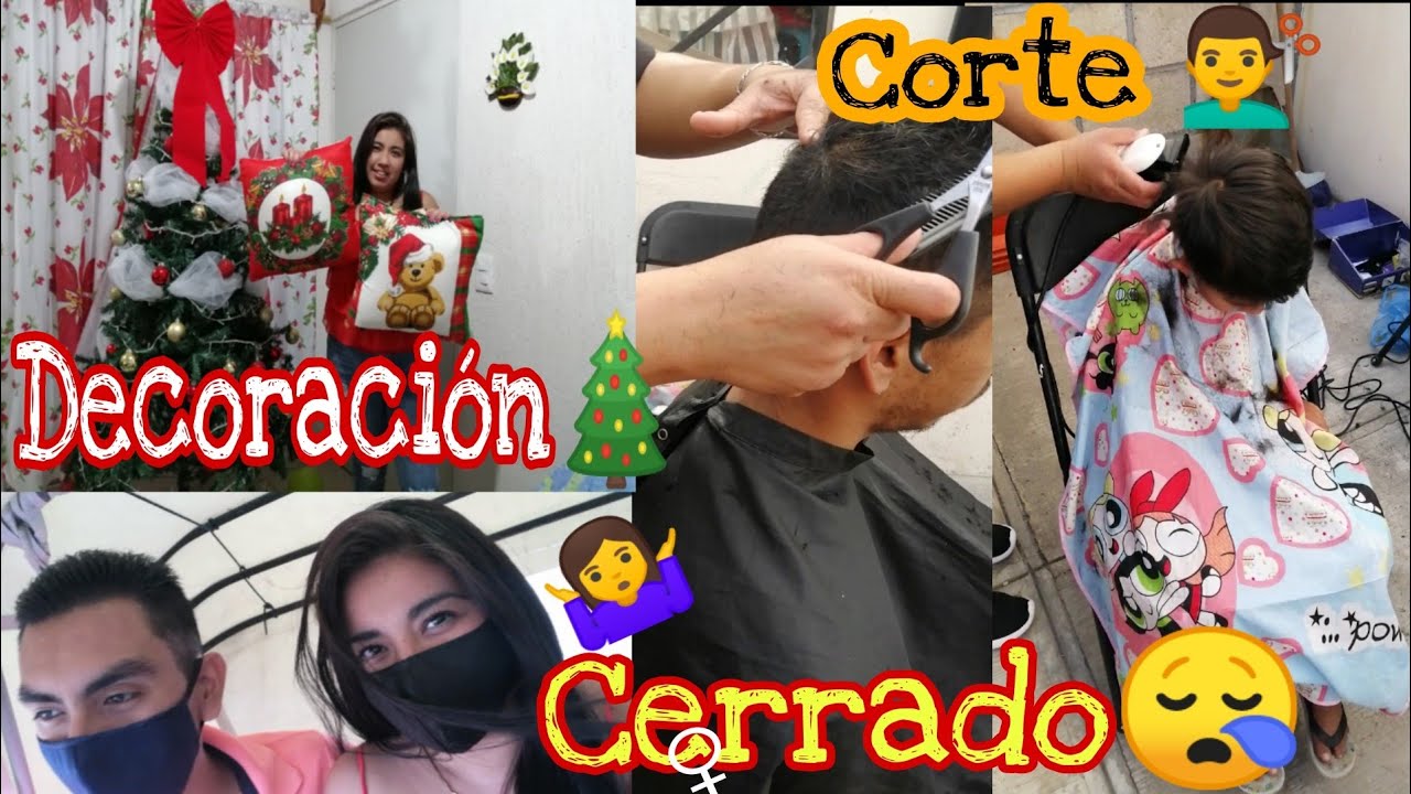 DECORACIÓN NAVIDEÑA EN CASA DE INFONAVIT🎄🎅+FUIMOS A COPPEL+TOCÓ CORTE DE CABELLO 💇‍♂️