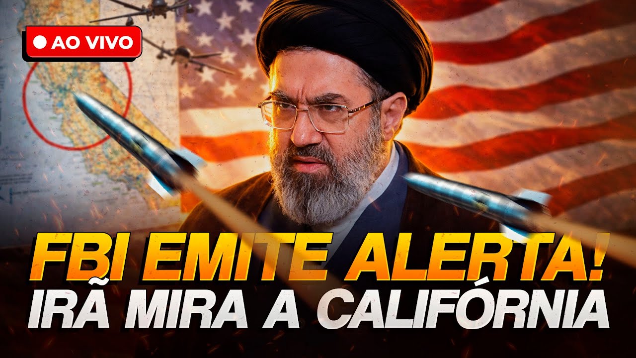 🔥 ALERTA DO FBI: Irã pode ATACAR a Califórnia com drones | Crise EUA x Irã #24