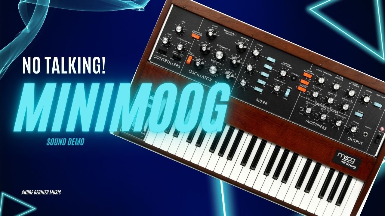Moog Minimoog // NO TALKING!