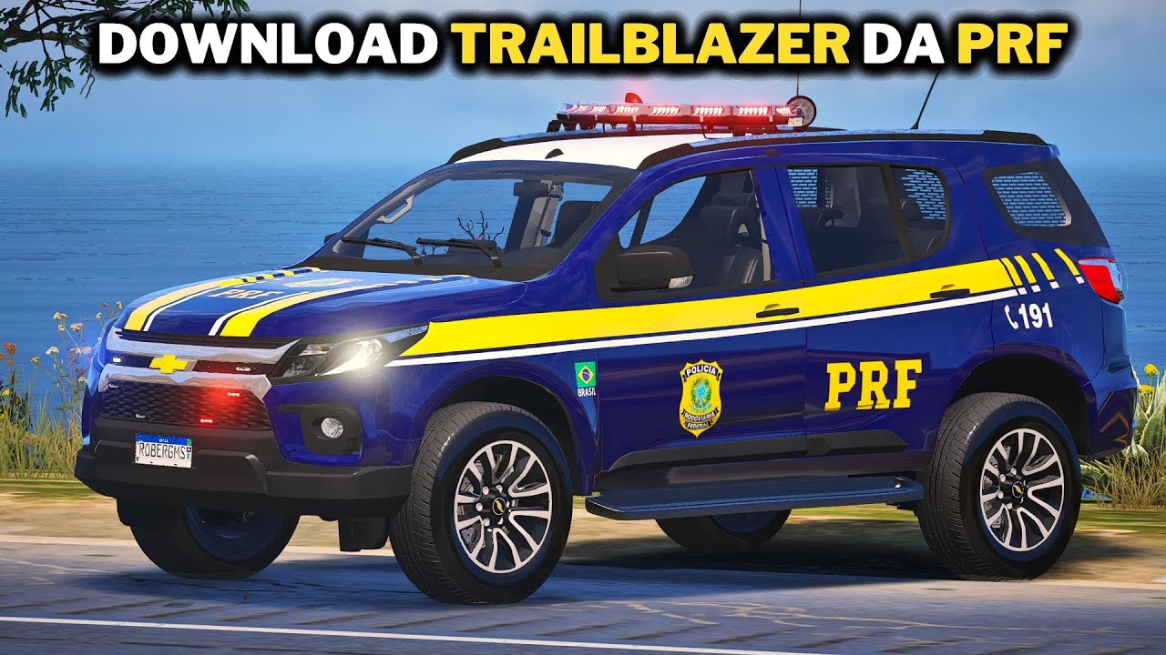 DOWNLOAD TRAILBLAZER DA PRF PRA GTA 5 LSPDFR | MOD EXCLUSIVO DE MUITA QUALIDADE!
