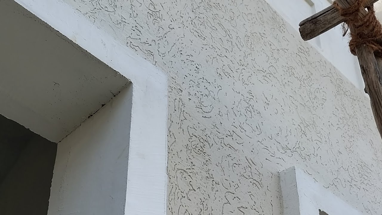 Outer putty texture design video #painter #construction #works #wallart #india