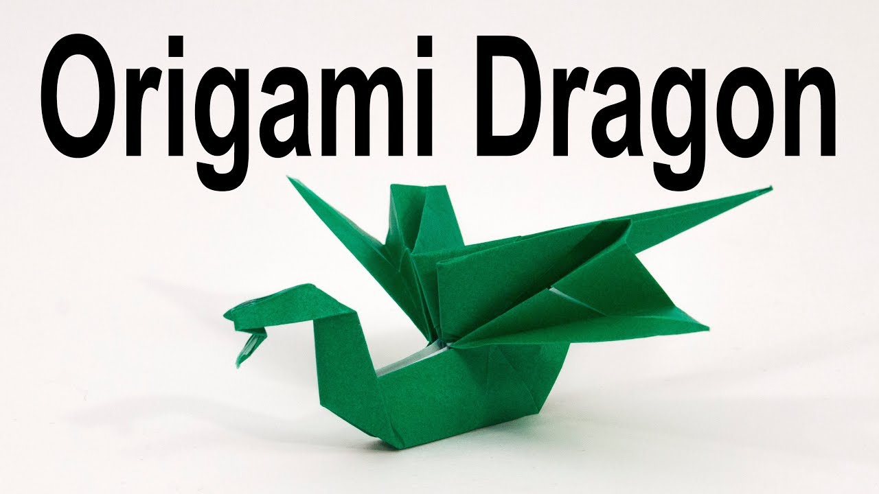 Origami Dragon Tutorial (Traditional)