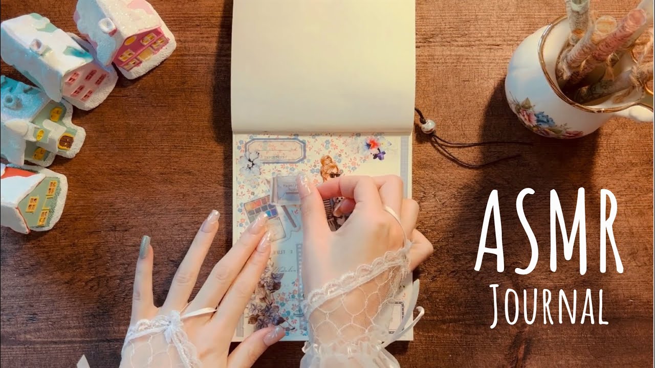 [ASMR Vintage Journal] Yet again, January ☃️
