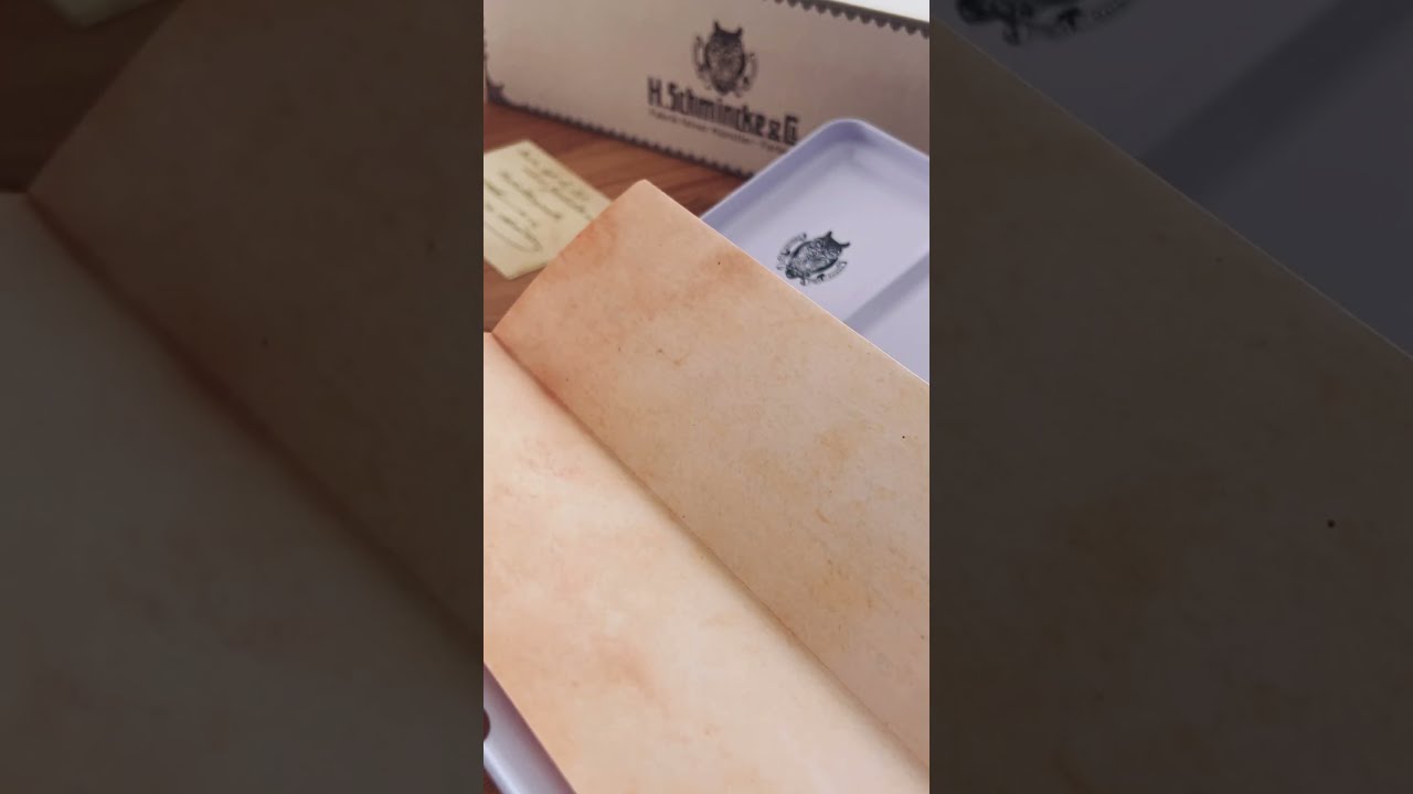 SCHMINCKE UNBOXING: New HORADAM Retro Sets #short #Schmincke