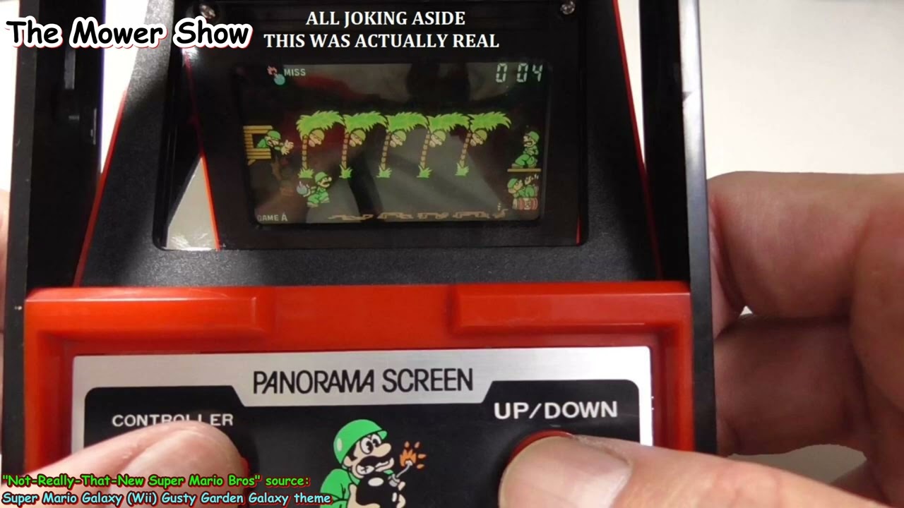Mower Show Source: Super Mario Galaxy (Wii) 