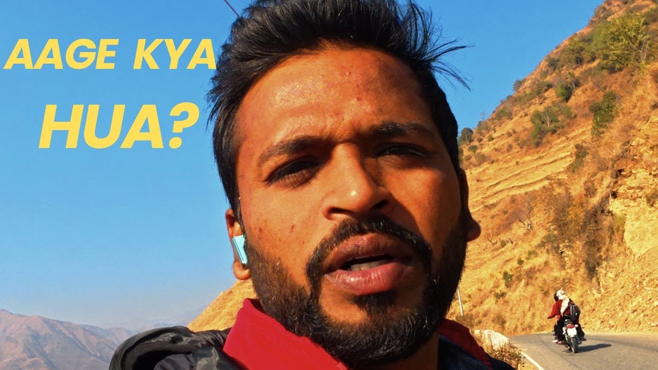 Friend ke saath hill Road Bike ride ll AAGE KYA HUA 😮 ?