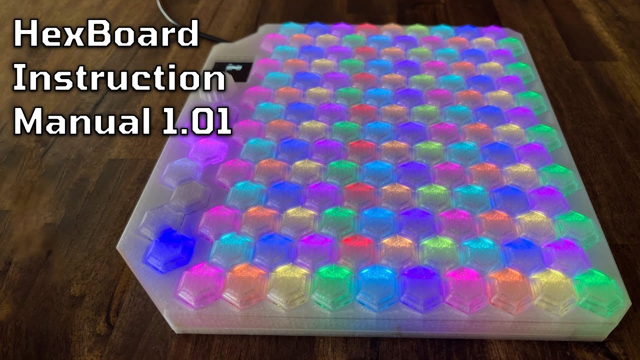 HexBoard Instruction Manual Firmware 1.01