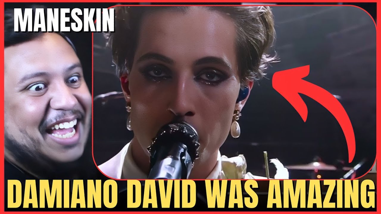 MANESKIN CORALINE LIVE ( Sanremo Music Festival ) VOCAL COACH REACTION