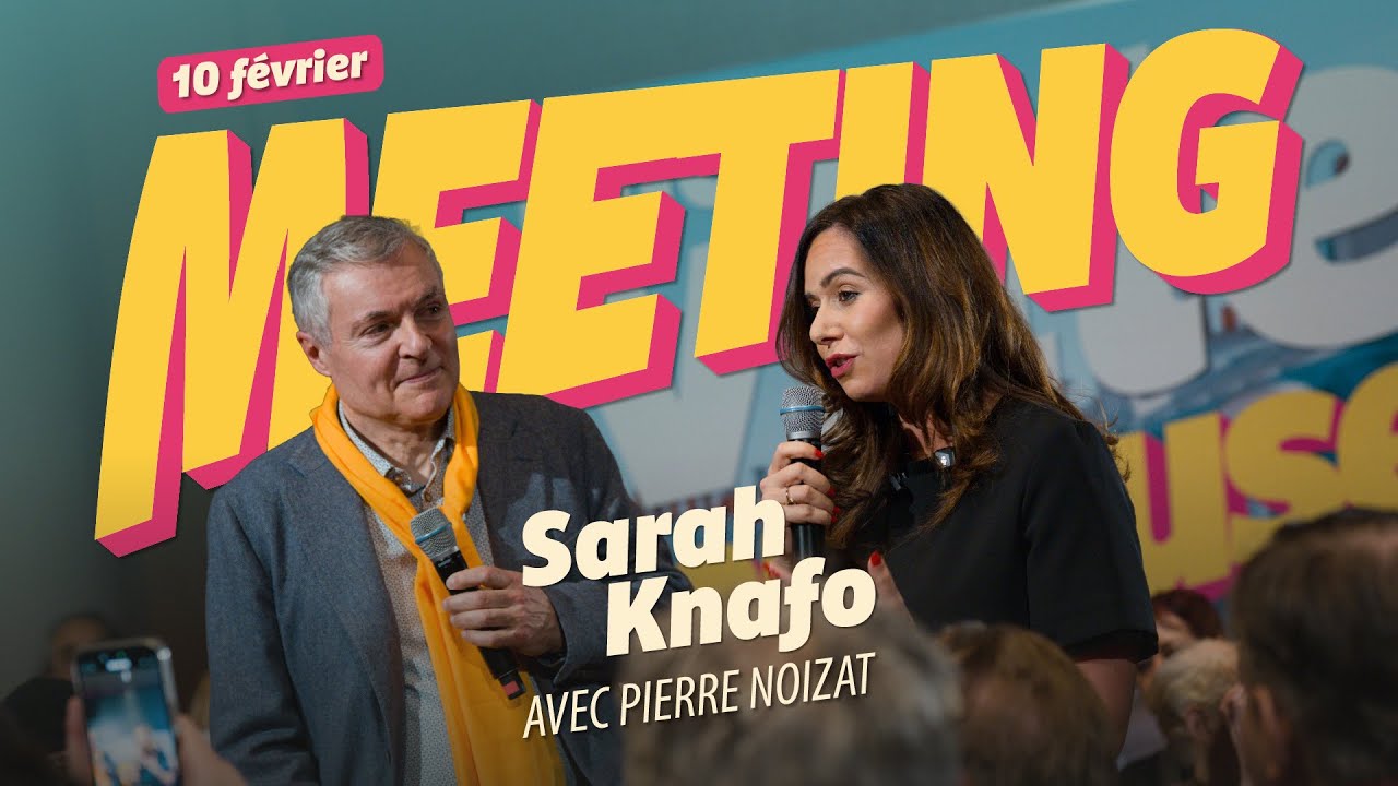 Meeting de Sarah Knafo à Paris : Je veux vous parler de mon programme économique