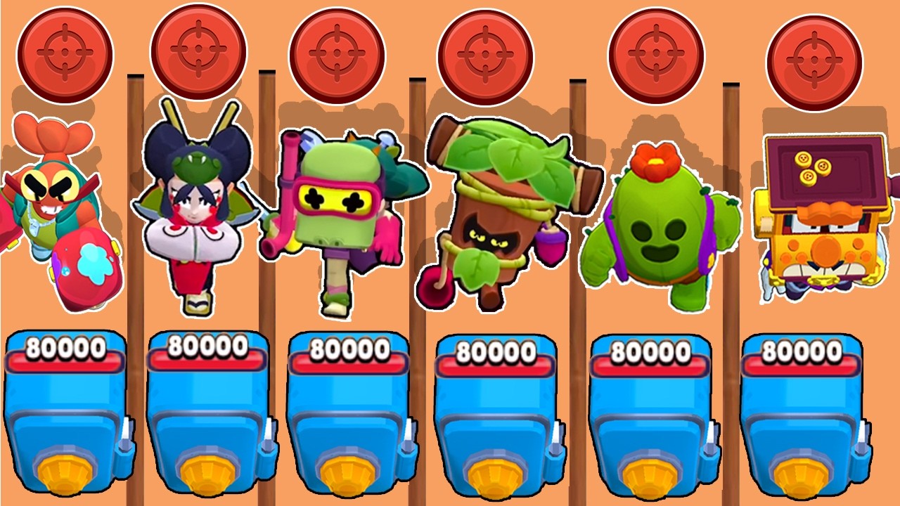 WHICH BRAWLER HAS THE MOST POWERFUL HIT? | TRUNK vs ALLI | NEW BRAWLERS | BRAWL STARS