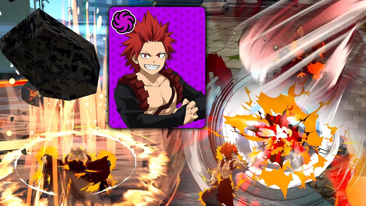 RED RIOT! I Created LORE ACCURATE TECH KIRISHIMA In Ultra Rumble!