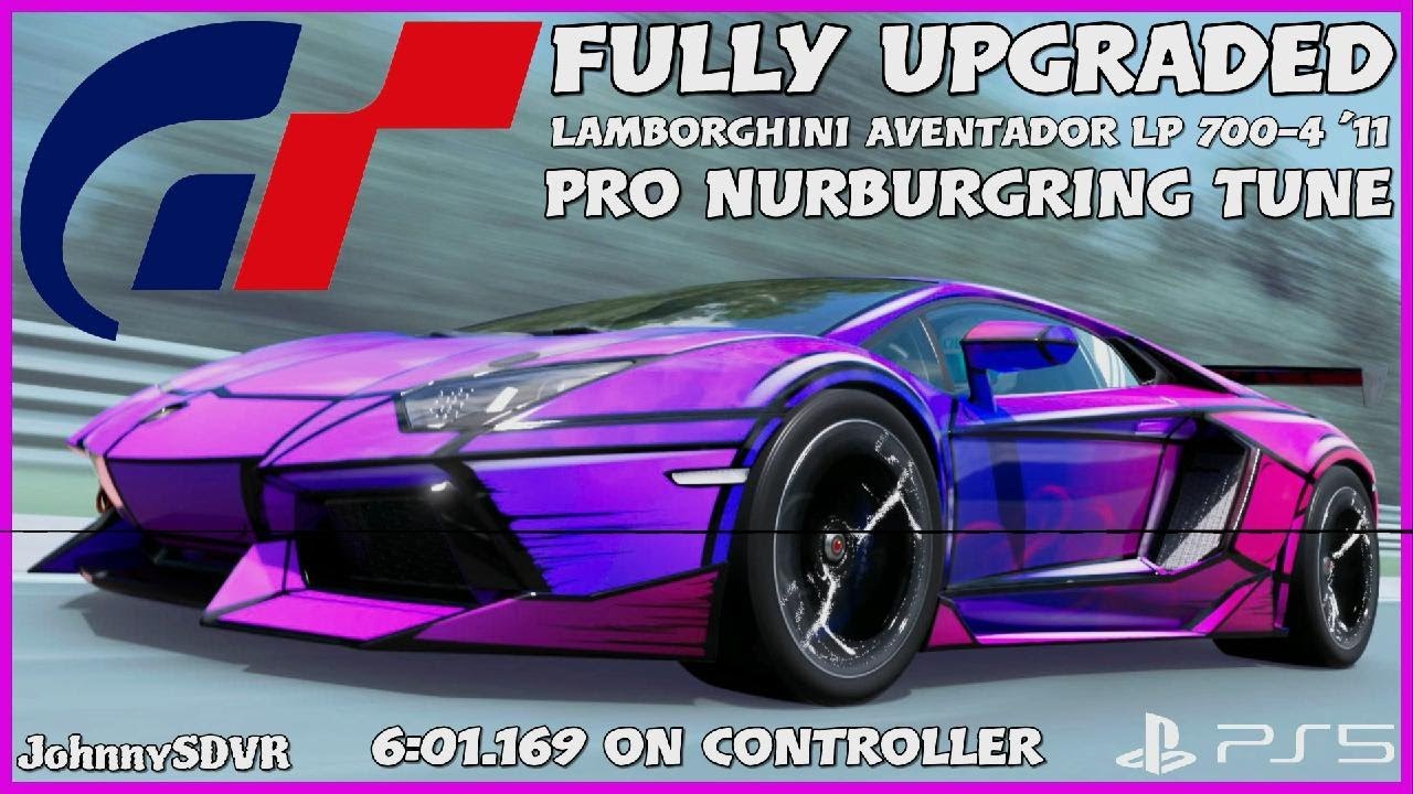 Gran Turismo 7 - Lamborghini Aventador LP 700-4 '11 Pro Tune | Nurburgring 6:01.169 Setup | #GT7