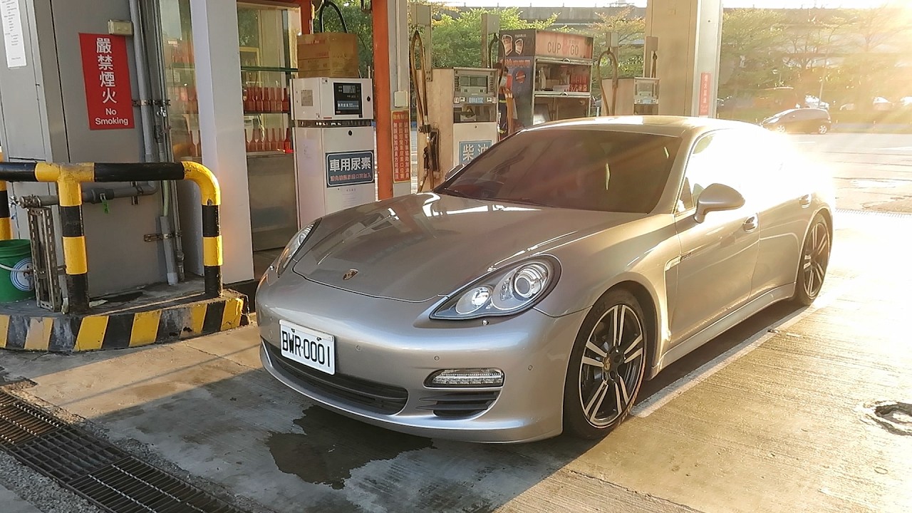 油耗測試 2012 Porsche Panamera Diesel(第三十回)四門/Sedan/970/柴油/帕拉梅拉/保時捷 小年夜 MVI 8373