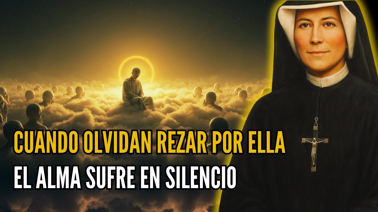 Santa Faustina advierte: El dolor que siente un alma cuando olvidan rezar por ella