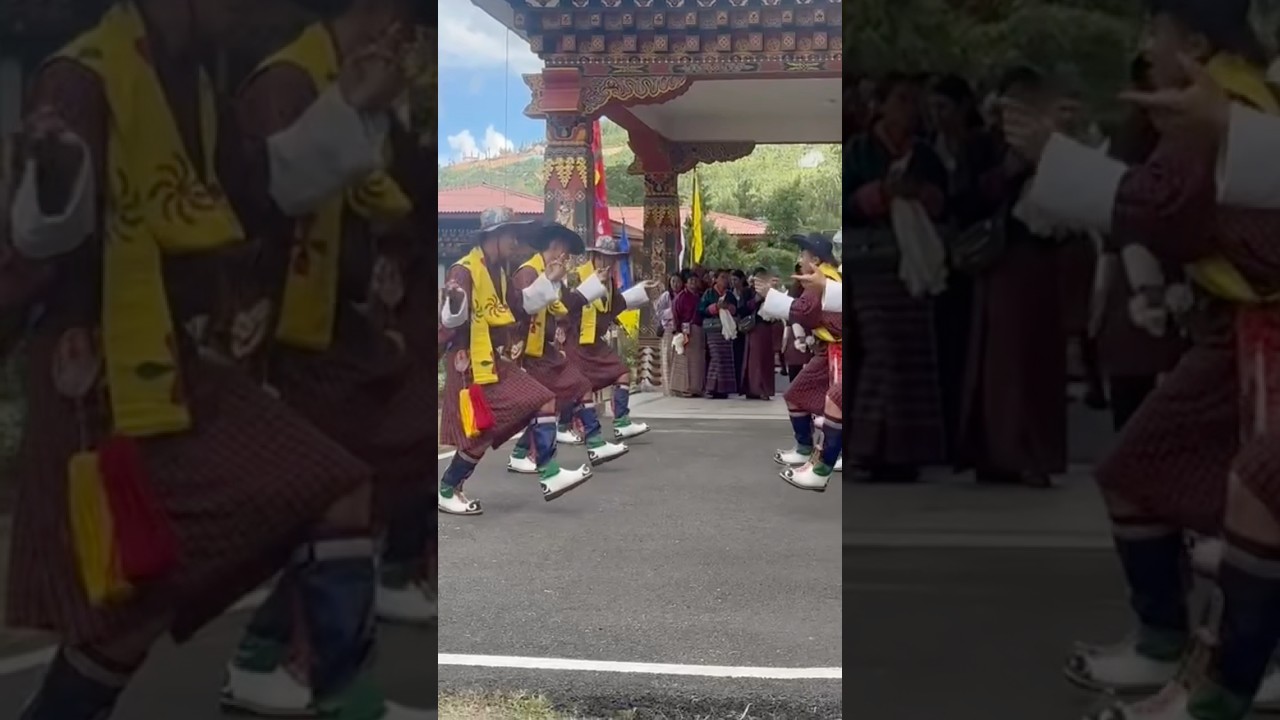 Pure Bhutanese Dance #bhutan