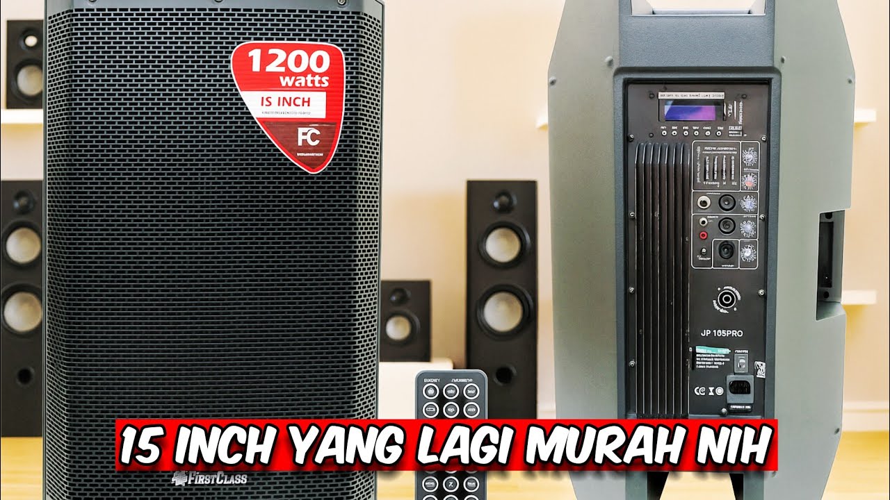 Daftar harga speaker aktif 15 inch murah