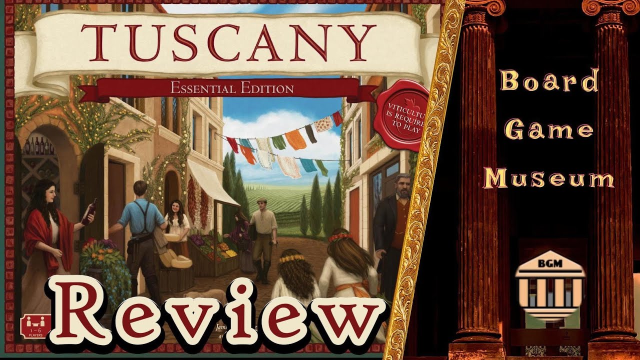 Viticulture: Tuscany Essential Edition Board Game Review + How To Play