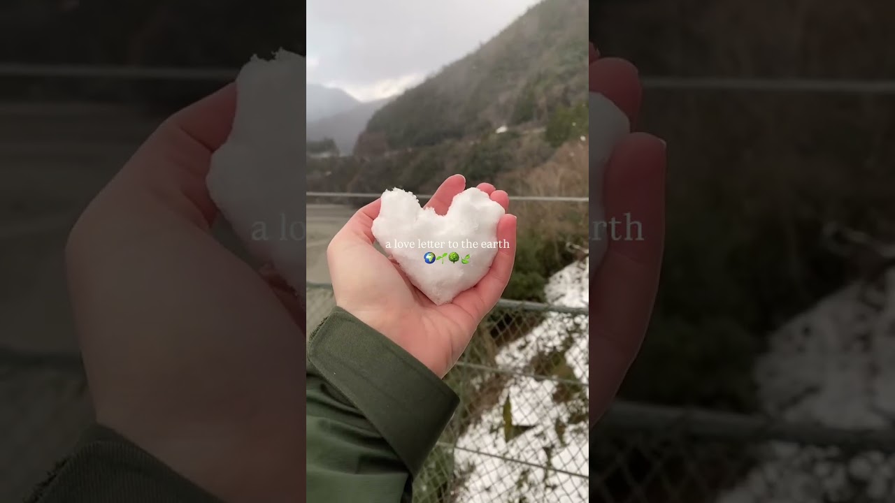 A love letter to the earth! 