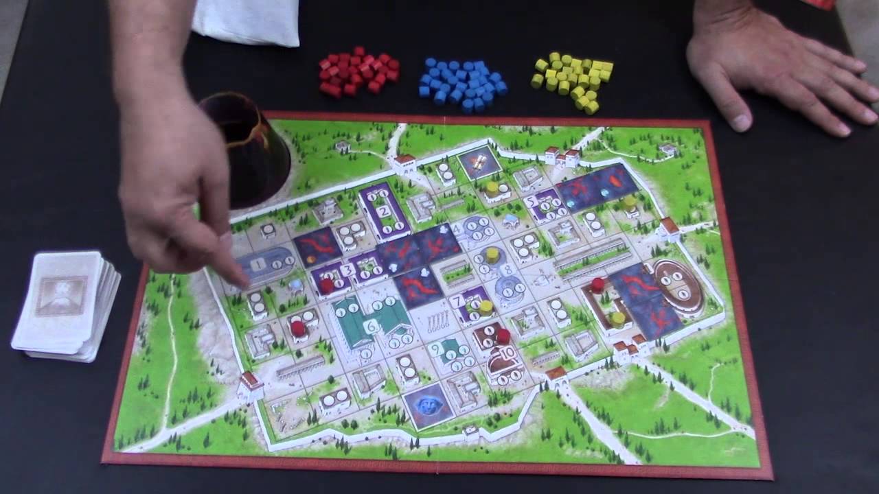 The Downfall of Pompeii Review - This Board Game Life