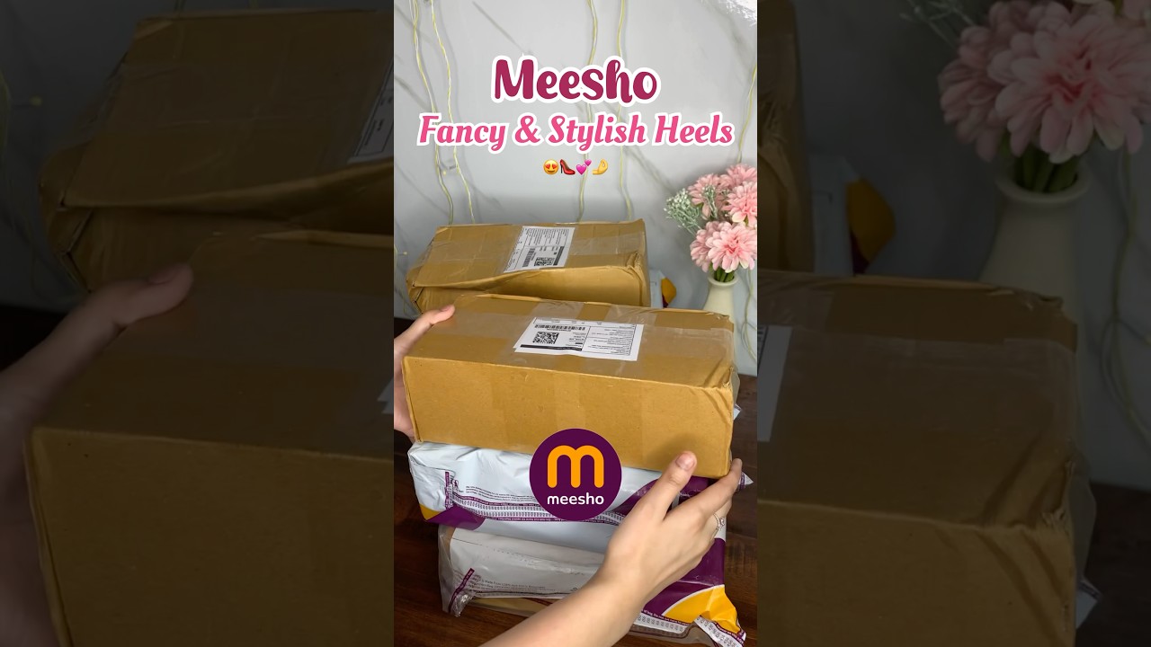 Fancy & Stylish Heels on Meesho 👠😍 #meesho #meeshohaul