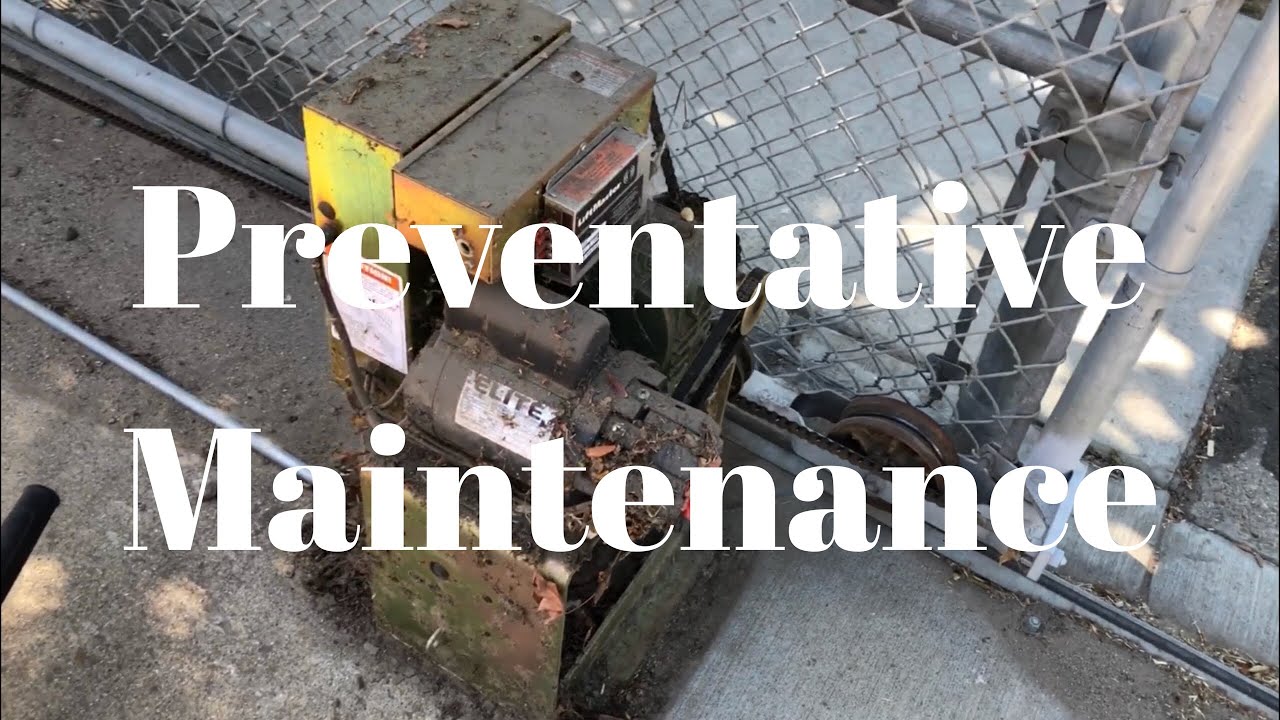 Gate Operator Preventative Maintenance