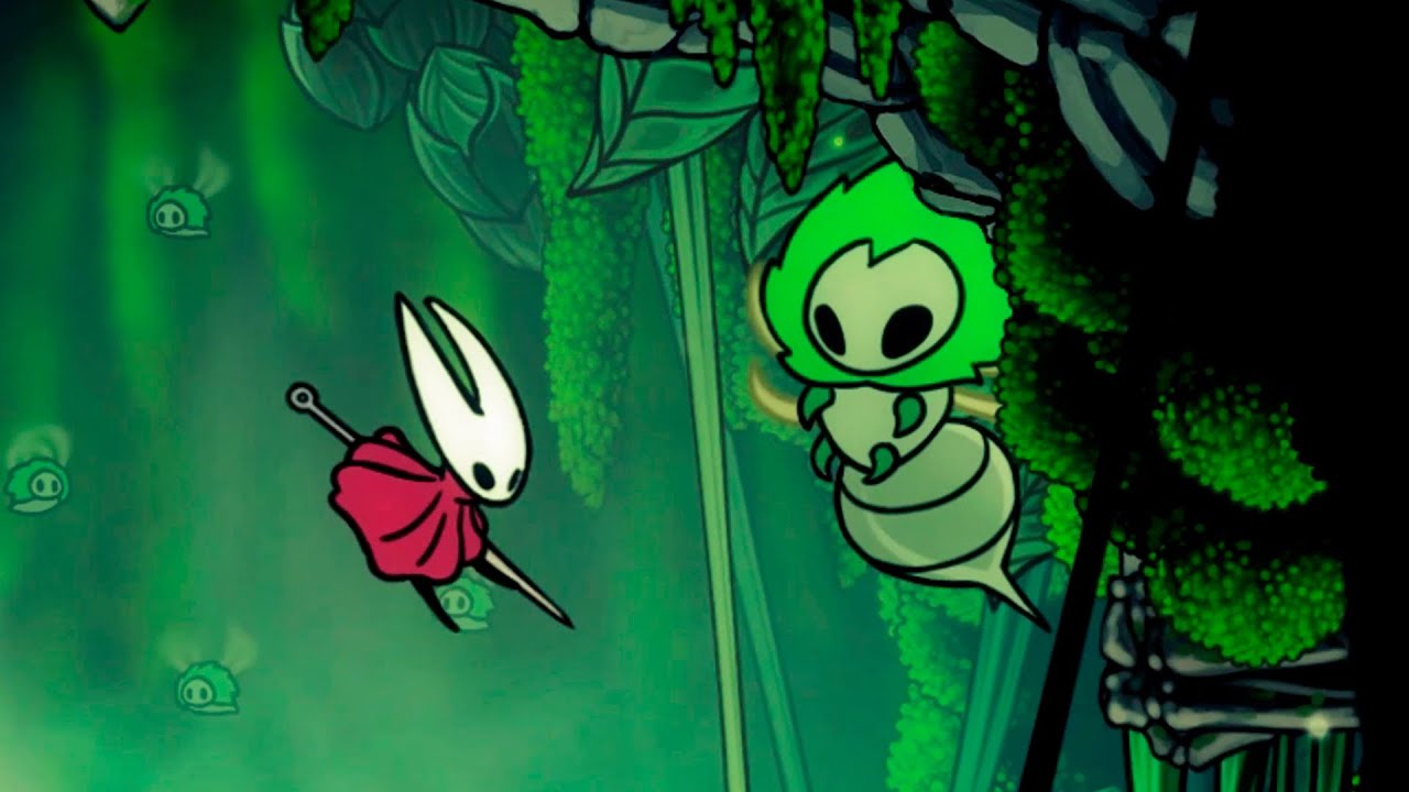 Hollow Knight Silksong | Moss Mother Boss Fight (4K)