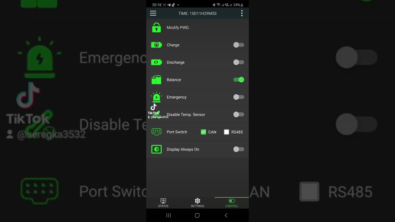 Настройка smart bms jikong