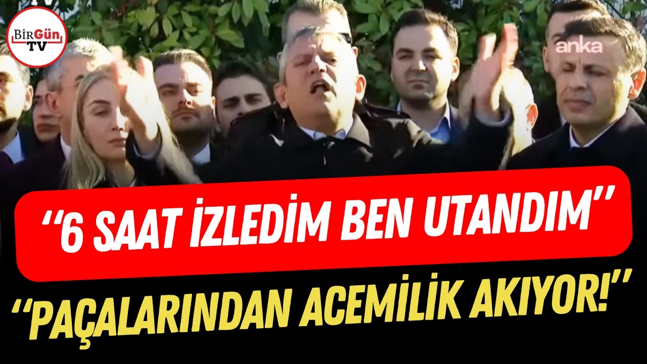 Özgür Özel mahkeme heyetine öfkelendi: “Yoklamayı almadım diye kızdınız ya diyor!”