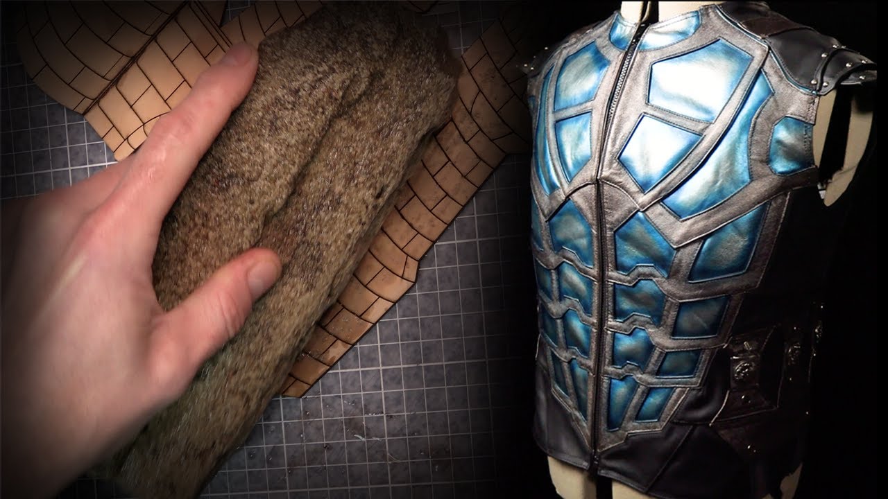 Full Process Video for a Pro Wrestling Leather Jacket / Workshop ASMR