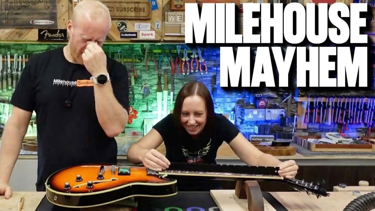 I Tortured Paul Richards of Milehouse Studios With a Budget Harley Benton!
