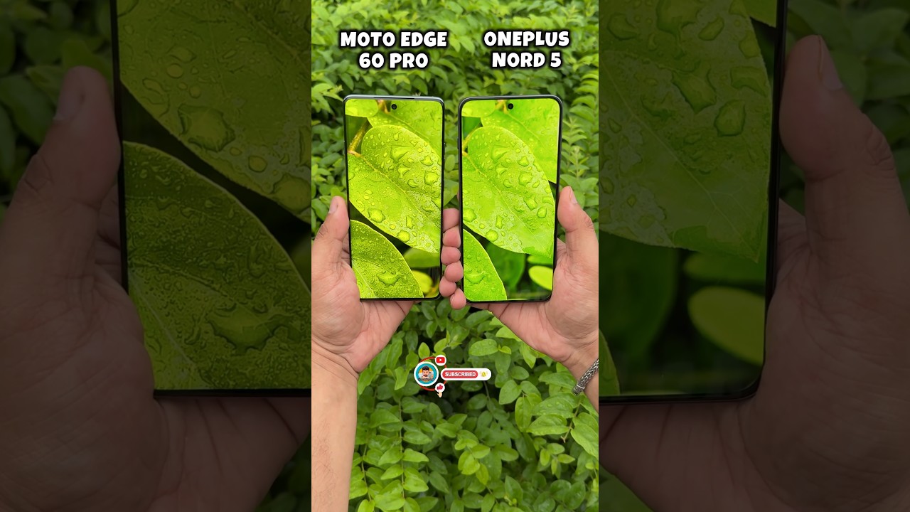 Moto Edge 60 Pro Vs Oneplus Nord 5 Comparison